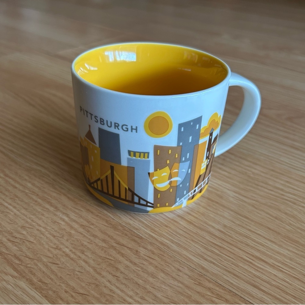 Starbucks Coffee You Are Here Collection Pittsburgh Mug 14 oz